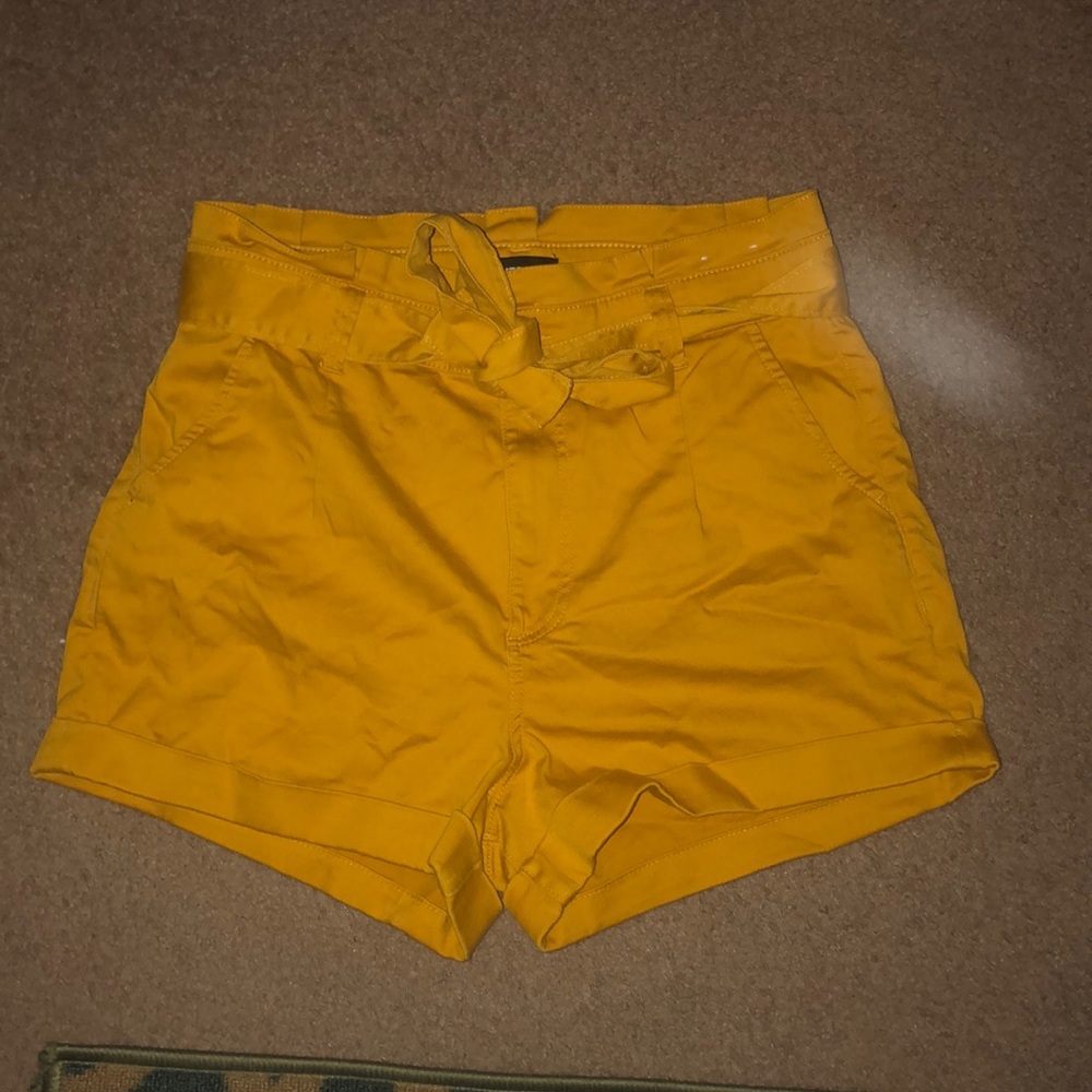High waisted shorts